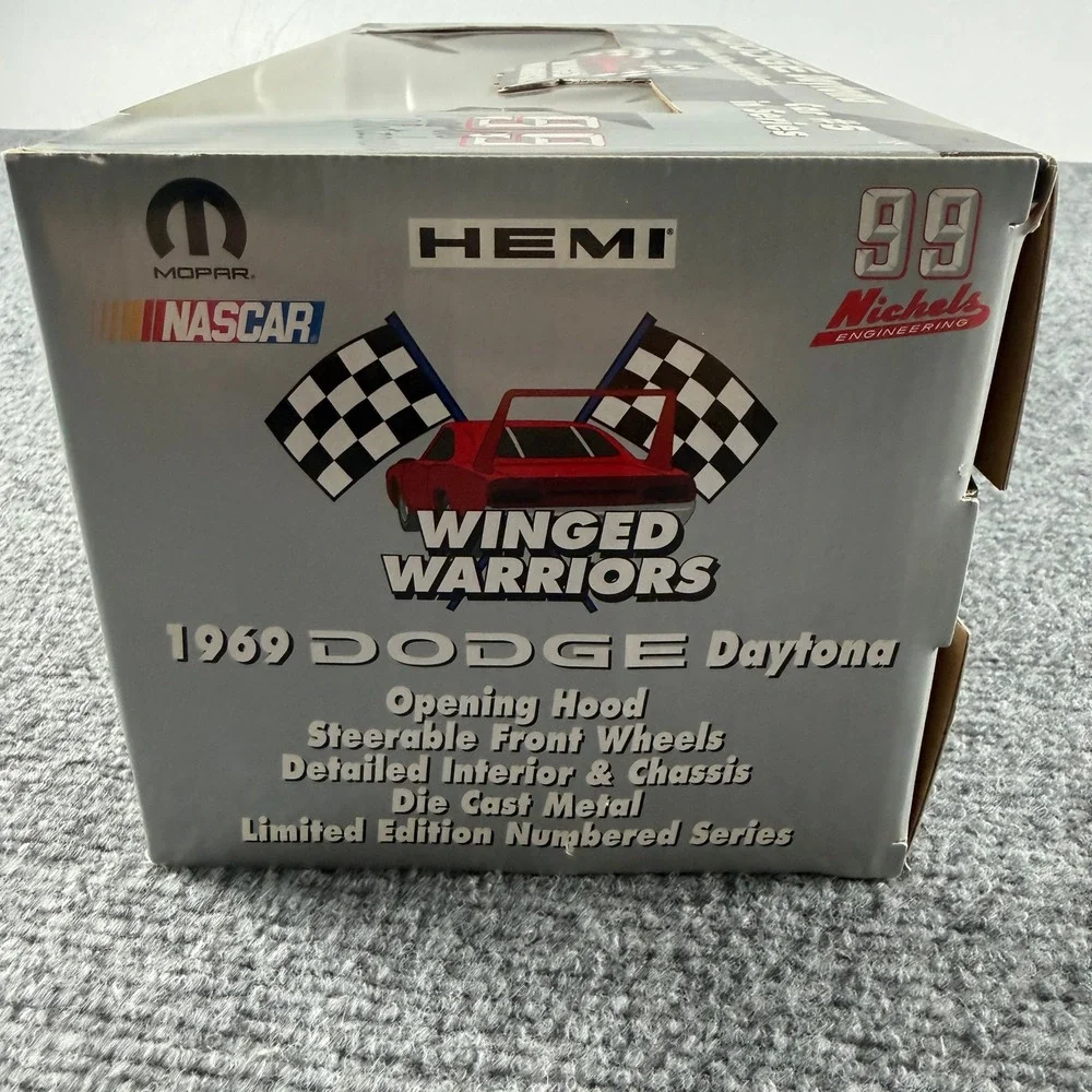 RC2 1969 Dodge Daytona NASCAR 1:18 Blue Charlie Glotzbach Winged Warriors 99 Car